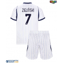 Otroški Nogometni dresi Inter Milan Piotr Zielinski #7 Gostujoči 2026-27 Kratek Rokav (+ Kratke hlače)